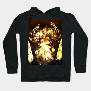 Ambient Electra [Digital Figure Illustration] "Just before Dawn..." Hoodie